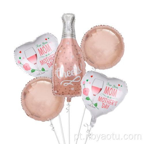 Kit de arte de balão de decoração para festas do dia das mães